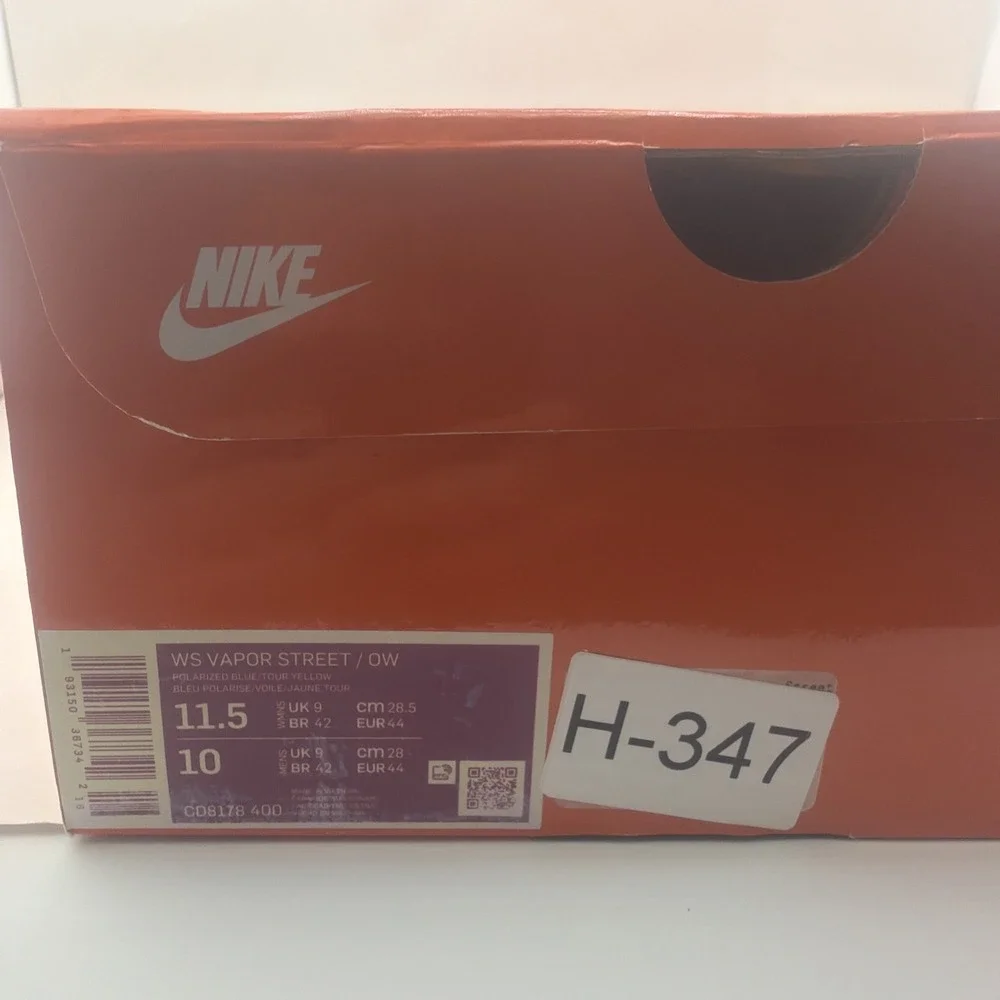 Size 11.5W | 10 Men's - Off-White x Nike Vapor Street Polarized Blue CD8178 400